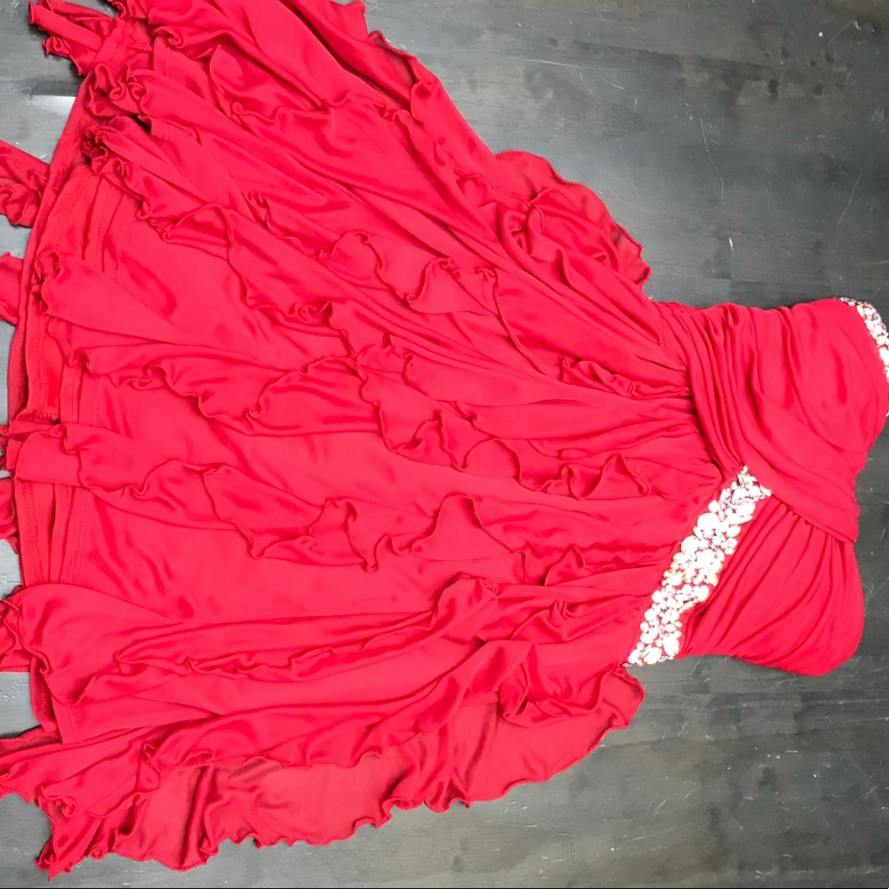 Red Homecoming or Photography Dress